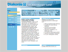 Tablet Screenshot of diakonie-altenburg.de